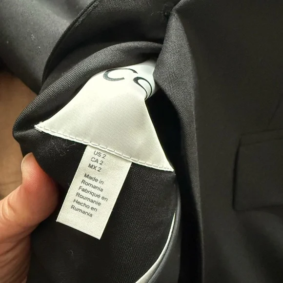 COS Classic Black Women's tailored Blazer - Picture 14 of 14